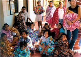 Orphans wrap themselves in donated blankets, Mazatlan, Mexico – Best Places In The World To Retire – International Living